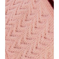 Pine Kids Woollen Knit Soild Winter Caps -  Pink