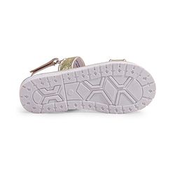 Pine Kids Velcro Closer Sandals with Sequence Design - Lilac
