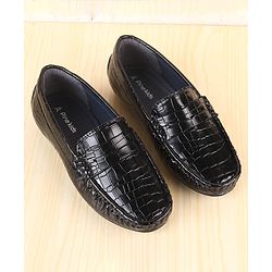 Pine Kids  Slip On Loafer Shoes -  Brown