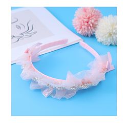 Pine Kids Beaded Hair Band - Light Pink