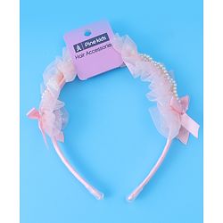 Pine Kids Beaded Hair Band - Light Pink