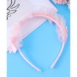 Pine Kids Beaded Hair Band - Light Pink