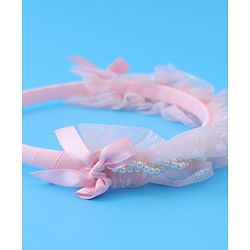 Pine Kids Beaded Hair Band - Light Pink