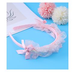 Pine Kids Beaded Hair Band - Light Pink