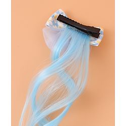 Pine Kids Bow Hair Extensions - Blue