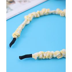 Pine Kids Bow Hair Band - Yellow