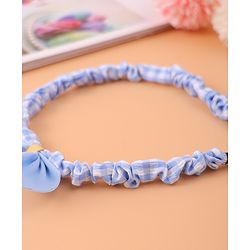 Pine Kids Bow Hair Band - Blue