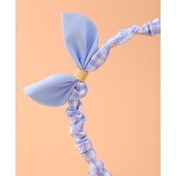 Pine Kids Bow Hair Band - Blue