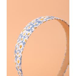 Pine Kids Set of Floral Print Hair Bands Pack of 2 - Multicolor