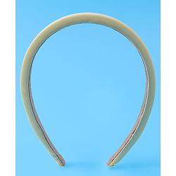 Pine Kids Set of Solid Hair Bands Pack of 2 - Purple & Beige