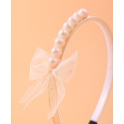 Pine Kids Bow & Flower Hair Bands Set of 2 - Multicolor
