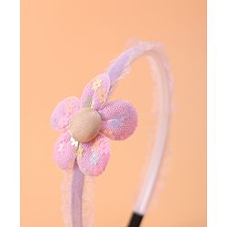 Pine Kids Bow & Flower Hair Bands Set of 2 - Multicolor