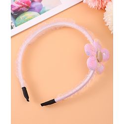Pine Kids Bow & Flower Hair Bands Set of 2 - Multicolor