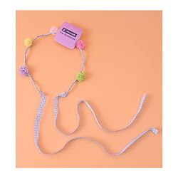 Pine Kids Pom-Pom Hair Bands -Blue