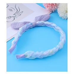 Pine Kids Oversized Bow Hair Band  - Purple