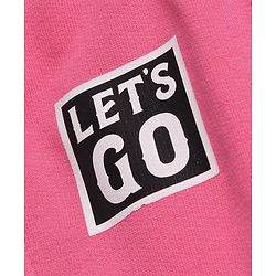 Pine Kids Knit Full Length Trouser Solid Colour - Hot Pink