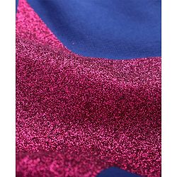 Pine Kids Full Length Comfort Fit Lounge Pants with Glitter Stars - Navy Blue