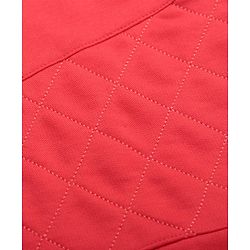 Pine Kids Full Length Track Pants with Pockets & Rugby Print - Red