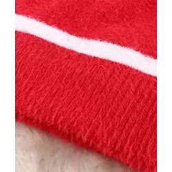 Pine Kids Knit Soild Winter Caps - Red