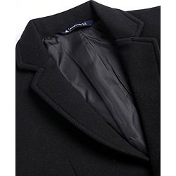 Pine Kids Full Sleeves Solid Colour Blazer - Black