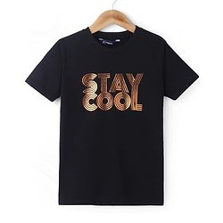 Pine Kids Knit Full Sleeves Solid Colour Blazer & Foil Text Printed T-Shirt- Dark Pink & Black