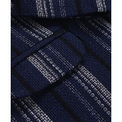 Pine Kids Knit Text Printed T-Shirt & Jeans with Full Sleeves Blazer - Navy Blue & White