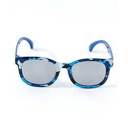 Pine Kids Free Size Sunglasses with Case - Blue