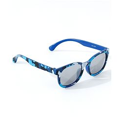 Pine Kids Free Size Sunglasses with Case - Blue