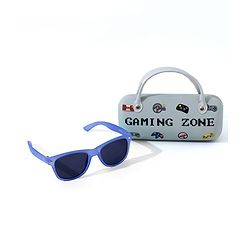 Pine Kids Free Size Sunglasses with Case - Blue