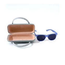 Pine Kids Free Size Sunglasses with Case - Blue