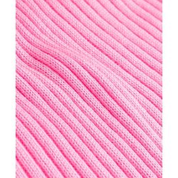 Pine Kids Knit Raglan Full Sleeves Solid Color Sweater - Pink