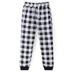 Pine Kids Single Jersey Knit Full Sleeves Night Suit Space Theme Print - Grey & White
