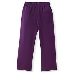 Pine Kids Knit Full Length Lounge Pant Text Print - Plum
