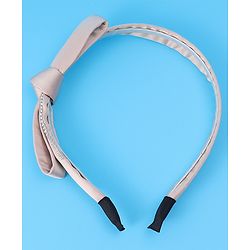 Pine Kids Hair Band with Bow - Purple