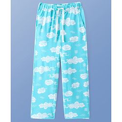 Pine Kids Cotton Knit Half Sleeves Night Suit With Text Print - Light Pink & Blue