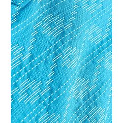 Pine Kids Cotton Woven Full Sleeves Solid Kurta Pyjama Set - Light Blue