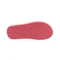 Pine Kids Slip On Flip Flops With Floral Print - Pink