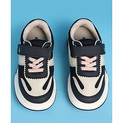 Pine Kids Velcro Closure Casual Shoes - Black