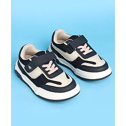 Pine Kids Velcro Closure Casual Shoes - Black