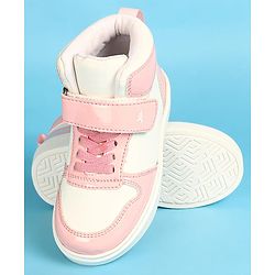 Pine Kids Velcro Closure Casual Shoes - Pink