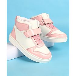 Pine Kids Velcro Closure Casual Shoes - Pink