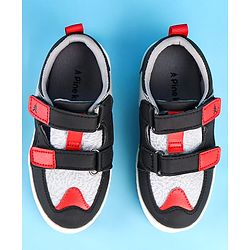 Pine Kids Velcro Closure Casual Shoes - Red