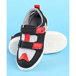 Pine Kids Velcro Closure Casual Shoes - Red