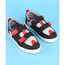 Pine Kids Velcro Closure Casual Shoes - Red