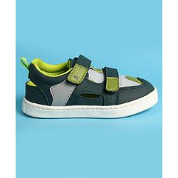 Pine Kids Velcro Closure Casual Shoes - Green