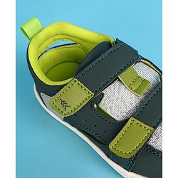 Pine Kids Velcro Closure Casual Shoes - Green