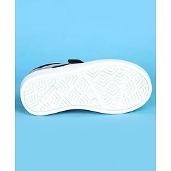 Pine Kids Velcro Closer Casual Shoes - Grey & Navy Blue