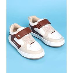 Pine Kids Velcro Closure Casual Shoes - Beige