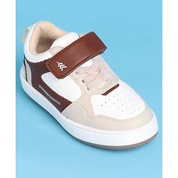 Pine Kids Velcro Closure Casual Shoes - Beige
