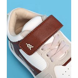 Pine Kids Velcro Closure Casual Shoes - Beige